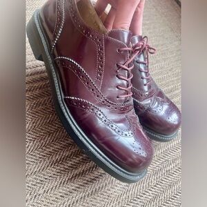 J. Crew Italian Leather Wingtip Oxfords